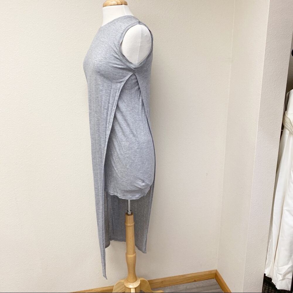 Acne Studios Ordelia Double Layer Tencel Dress Grey XS